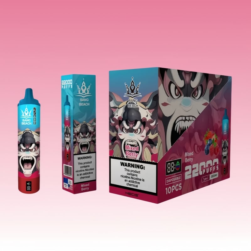Bang Beach 22000 Puffs E Cigarette Adjustable Airflow Disposable Vape without Nicotine 3 1 jpg - Bang King Bang Beach 22000 Puffs E Cigarette Adjustable Airflow Disposable Vape without Nicotine 3 1 jpg - Bang King