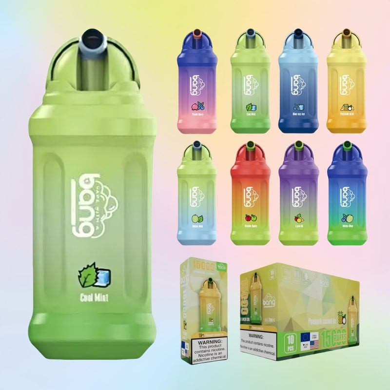 Portable Bang Cup 15000 Puffs Rechargeable Mesh Coil Nicotine Disposable Vapes 1 2 1 jpg - Bang King